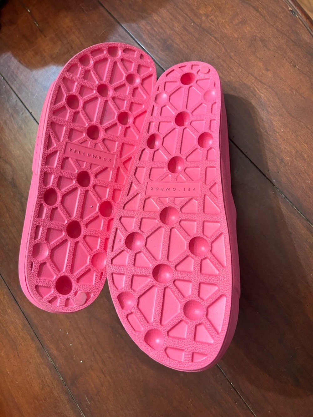 Yellow Box Hot Pink Slide Sandals - Picture 5 of 5